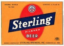Sterling Pilsner Beer 
