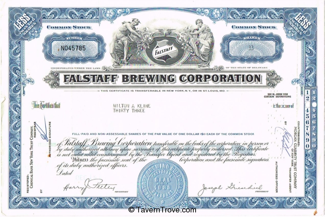 Falstaff Brewing Corp.