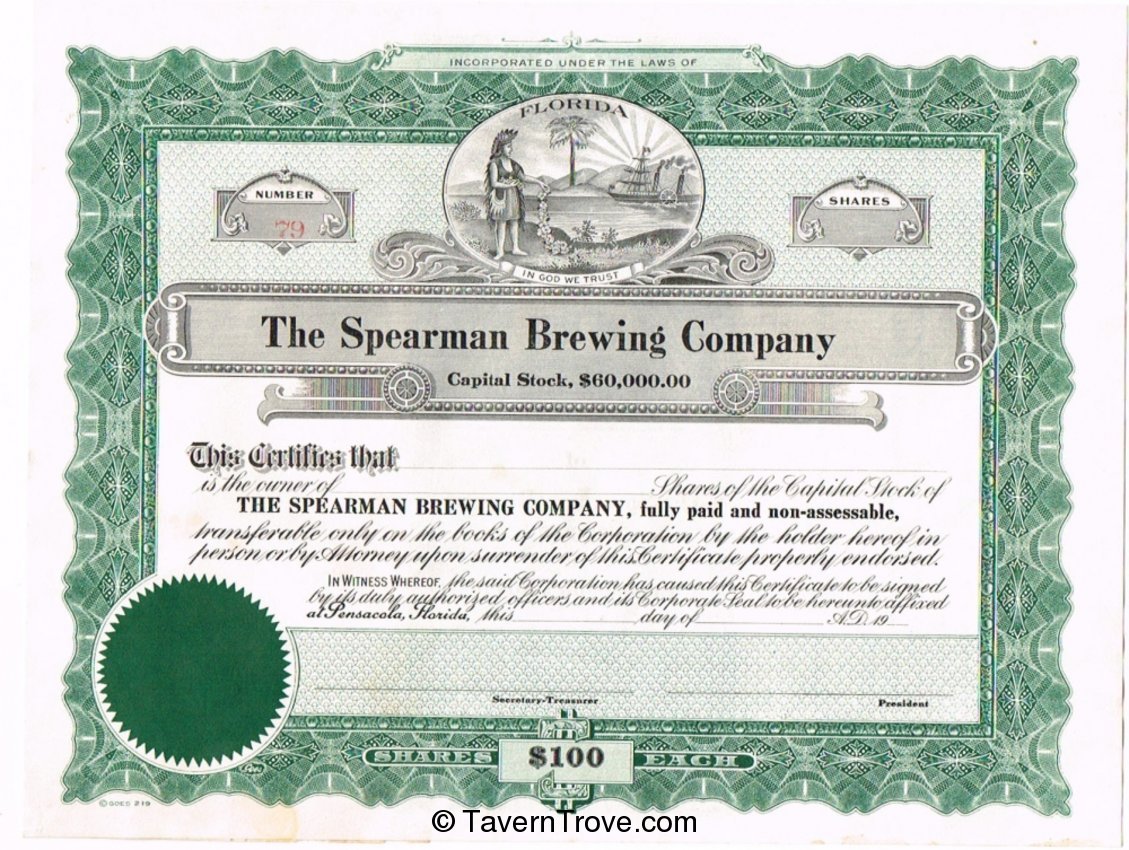 Stock Certificate