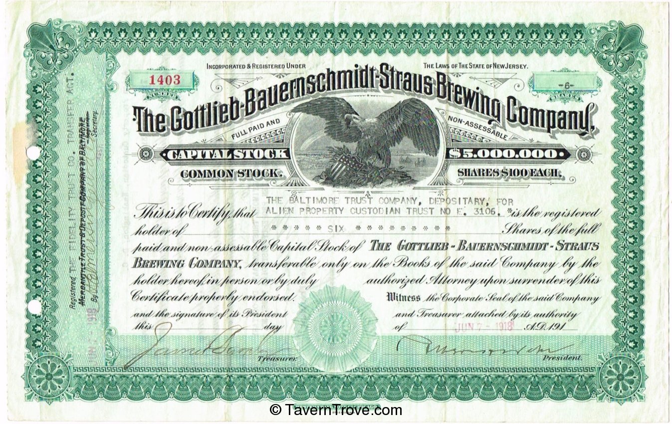 Stock Certificate