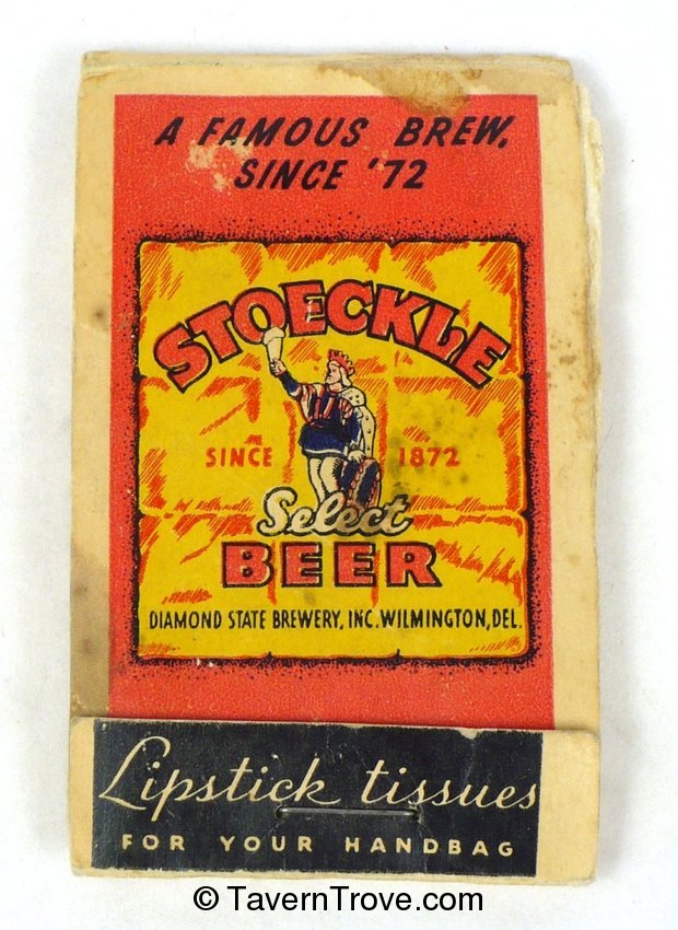 Stoeckle Select Beer lipstick tissues