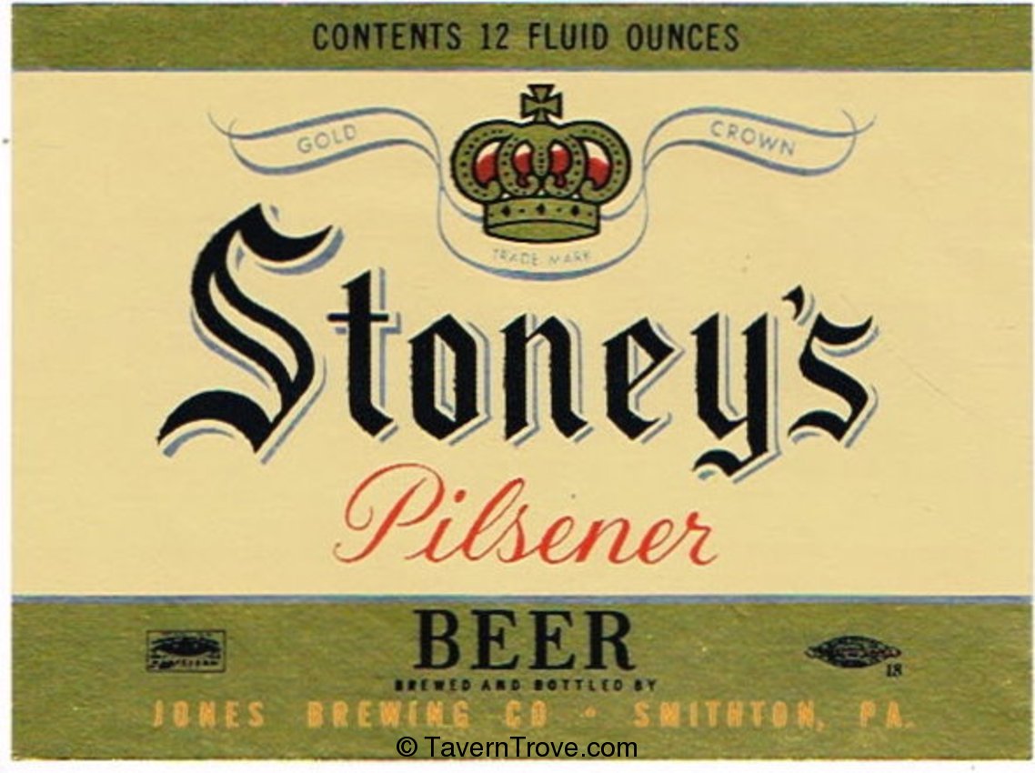 Stoney's Pilsener Beer