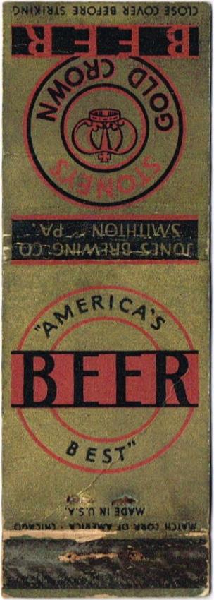 Stoney's Gold Crown Beer