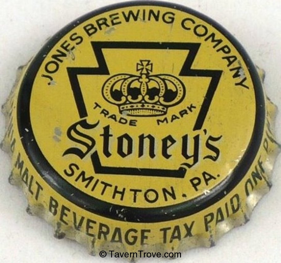 Stoney's Beer ~PA Tax Crown