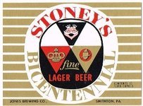 Stoney's Bicentennial Lager Beer