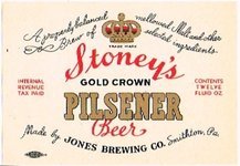 Stoney's Gold Crown Pilsener Beer