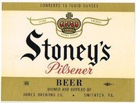 Stoney's Pilsener Beer