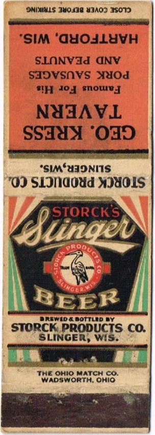 Storck's Slinger Beer