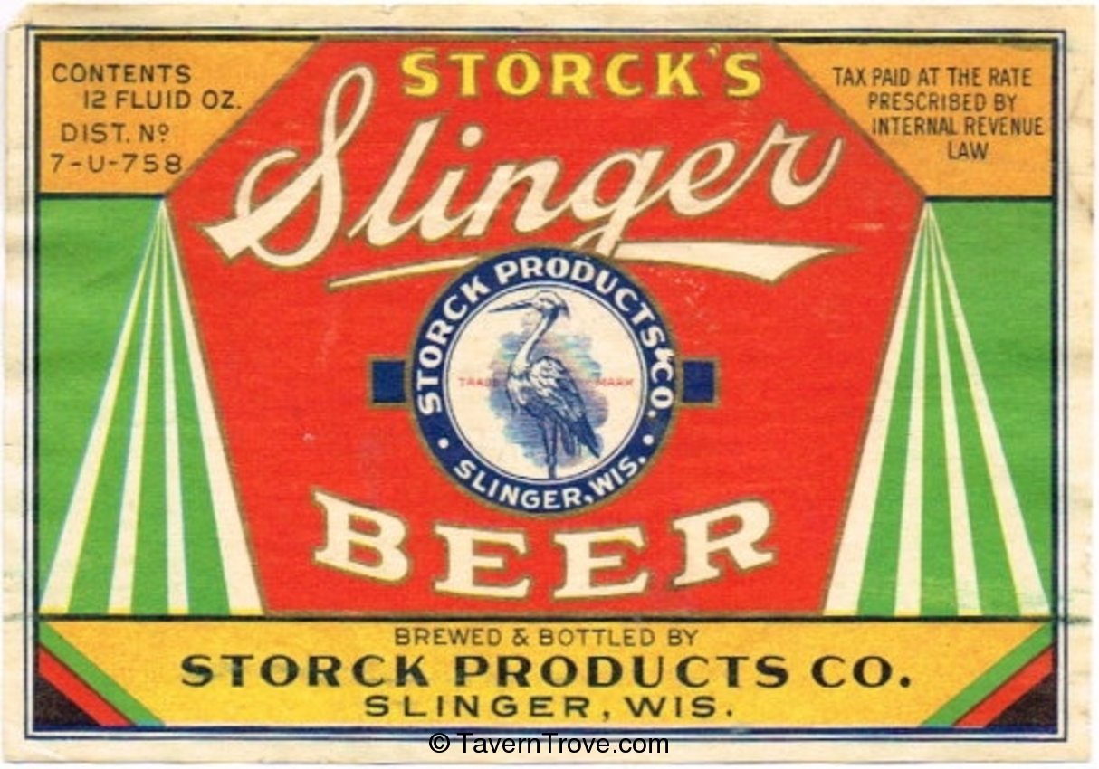 Storck's Slinger Beer