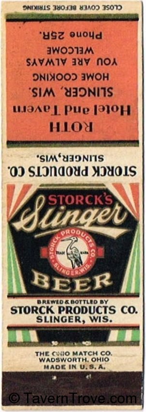 Storck's Slinger Beer