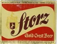 Storz Gold Crest Beer