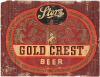 Storz Gold Crest Beer
