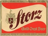 Storz Gold Crest Beer