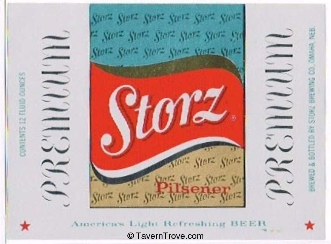 Storz Pilsener Beer