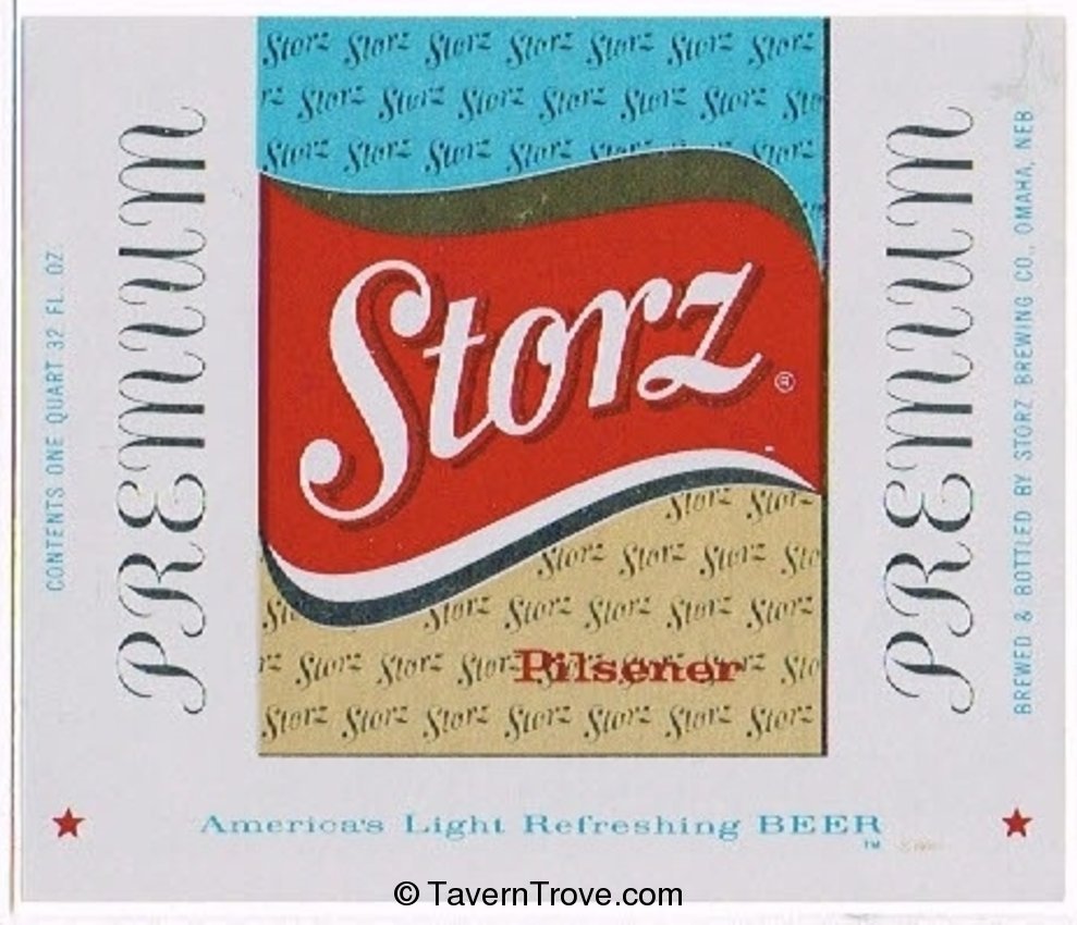 Storz Pilsener Beer