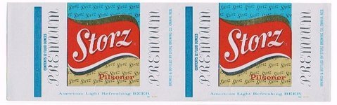 Storz Pilsener Beer