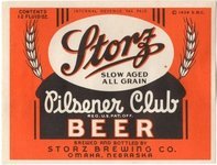 Storz Pilsener Club Beer