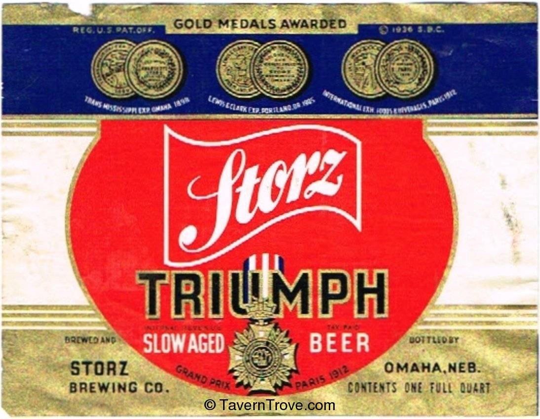 Storz Triumph Beer 
