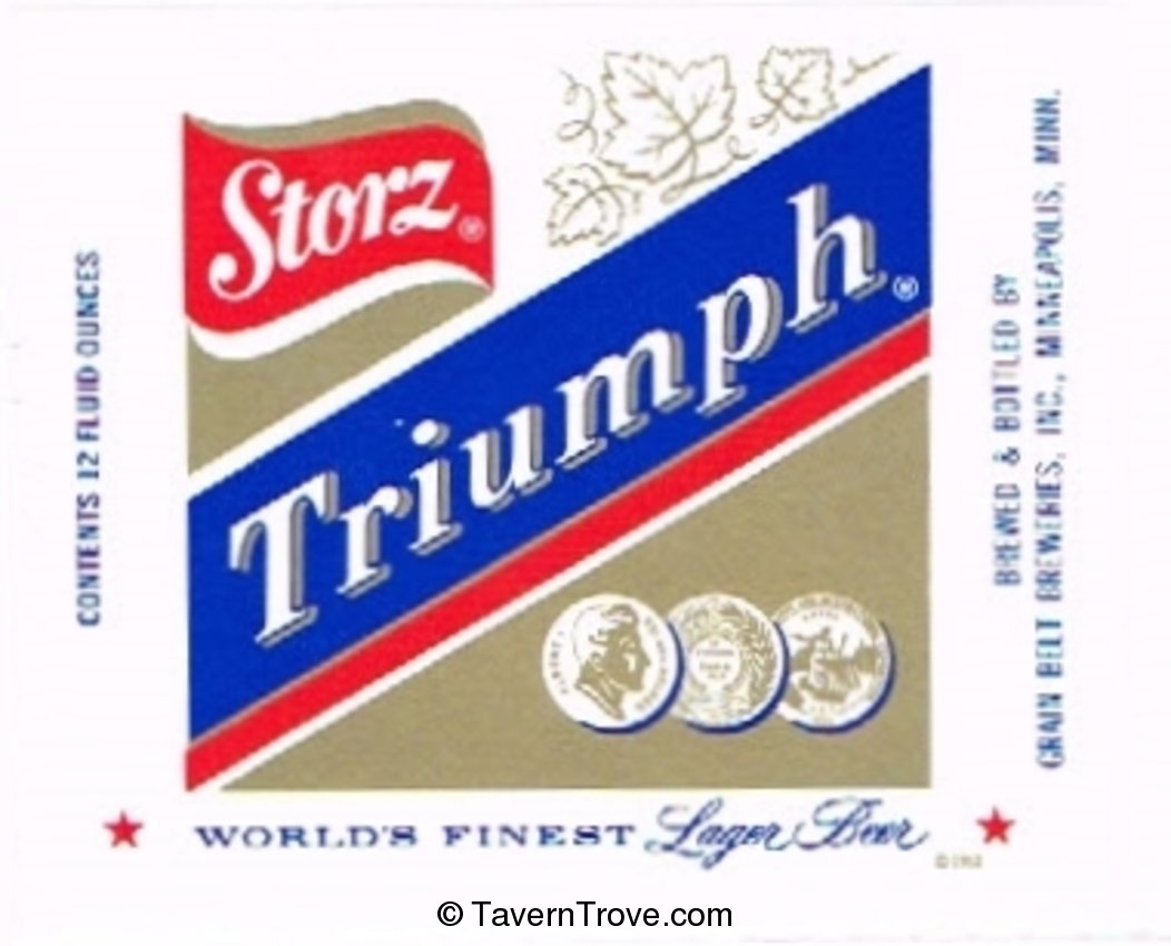 Storz Triumph Beer