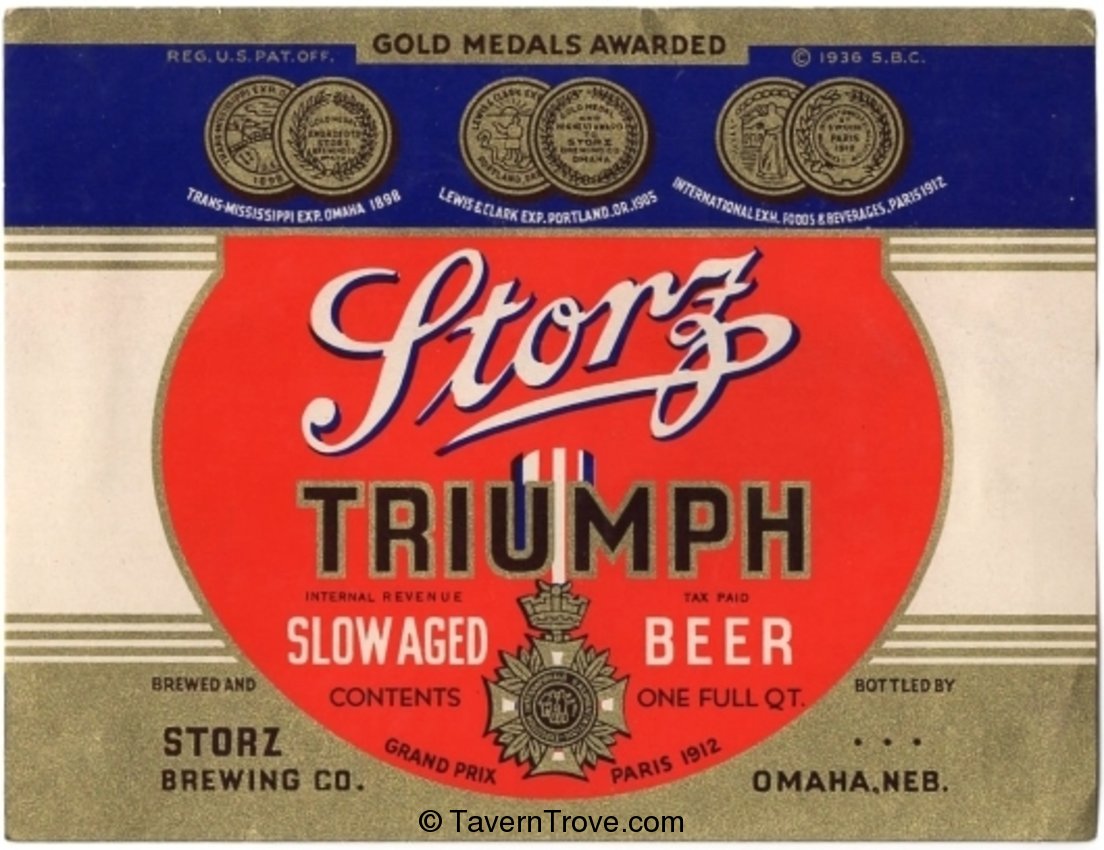 Storz Triumph Beer