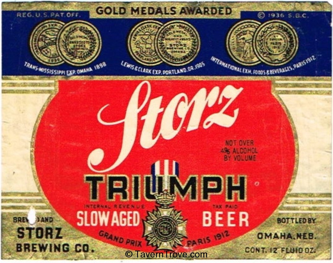 Storz Triumph Beer