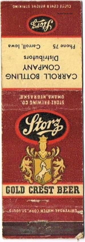 Storz Gold Crest Beer