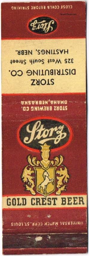 Storz Gold Crest Beer