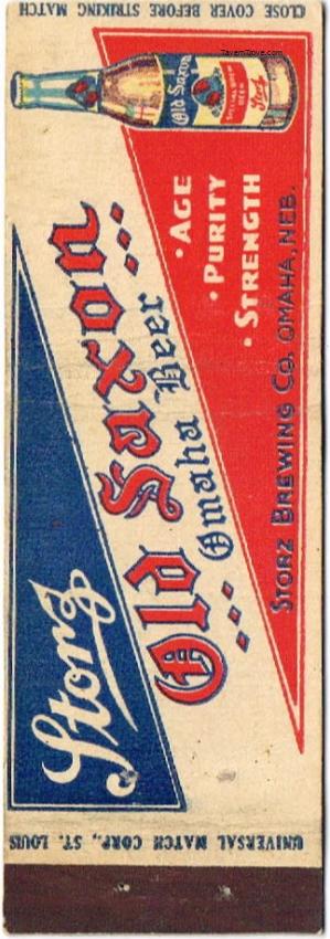 Storz Old Saxon Omaha Beer