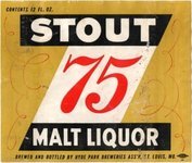 Stout 75 Malt Liquor