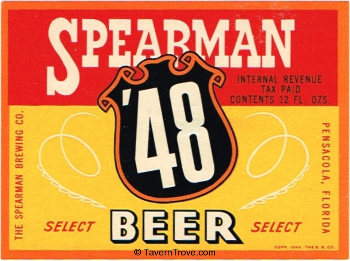 Straight '48 Select Beer 