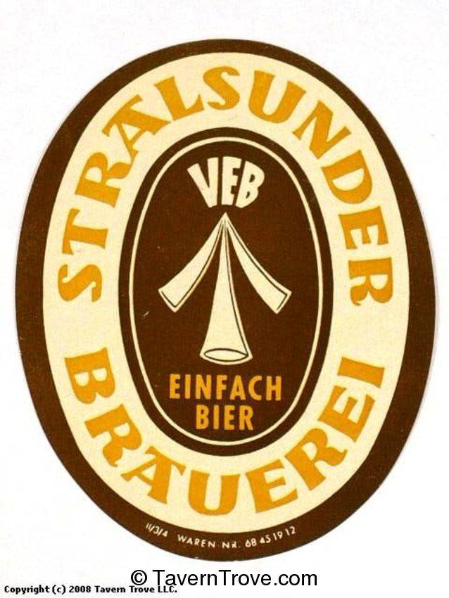 Stralsunder Einfach Bier