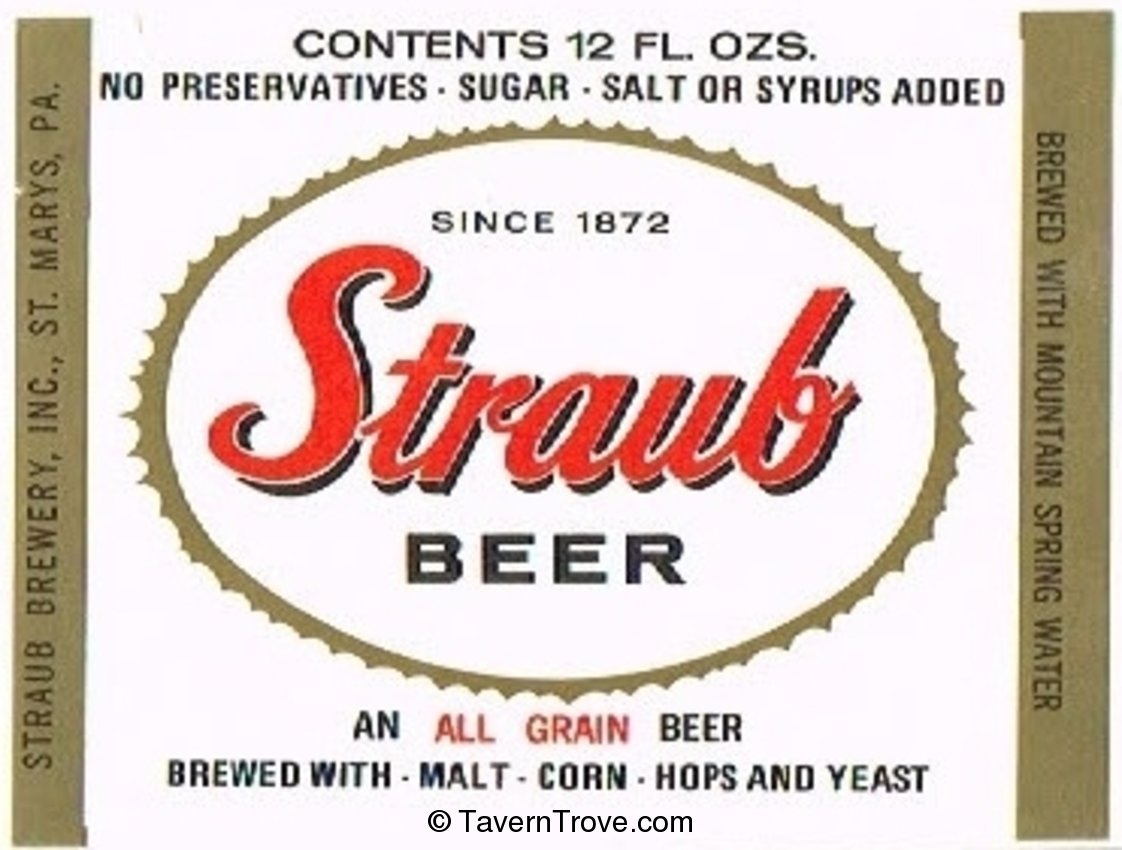 Straub   Beer