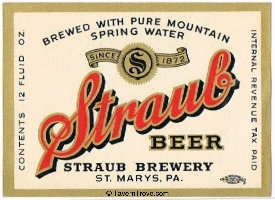 Straub  Beer