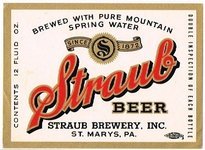 Straub Beer