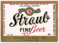 Straub Fine  Beer