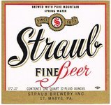 Straub Fine  Beer