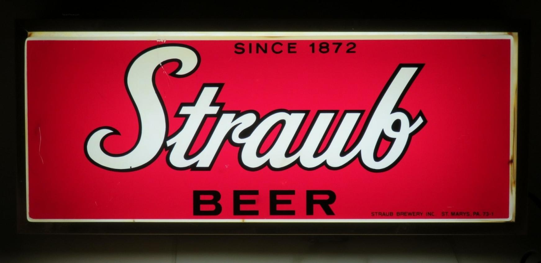 Straub Beer Illuminated