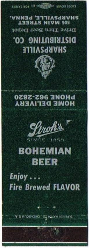 Stroh's Bohemian Beer