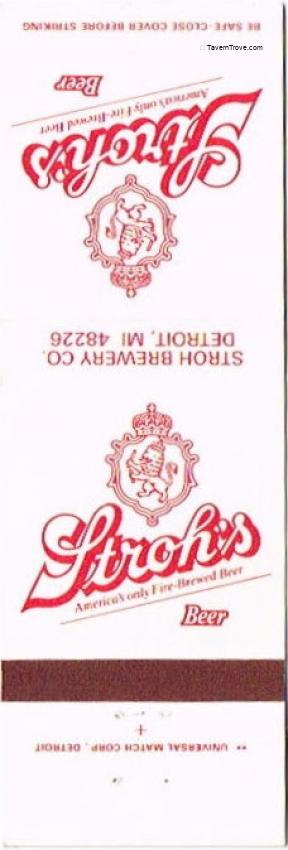 Stroh's Bohemian Beer