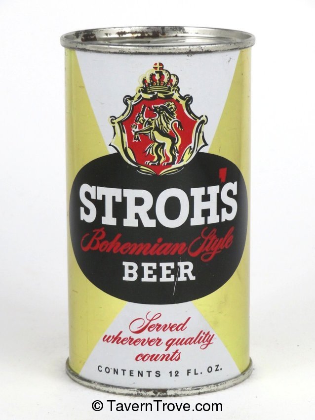 Stroh's Bohemian Light Beer