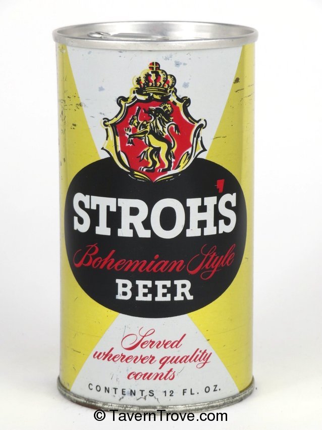 Stroh's Bohemian Style Beer
