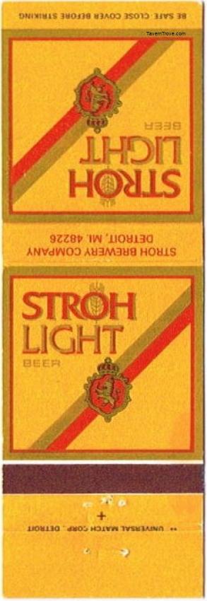 Stroh Light Beer
