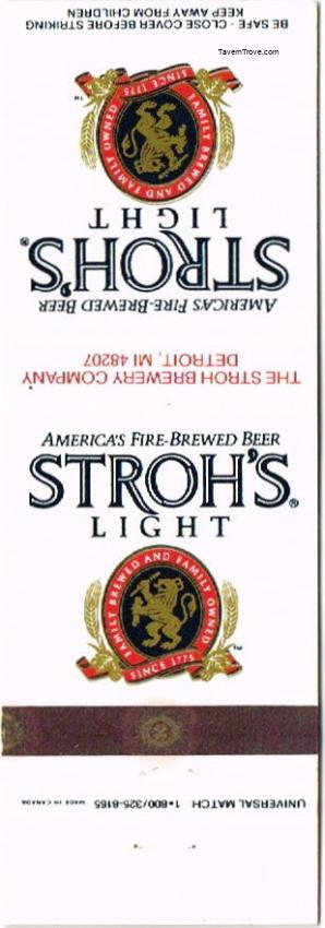 Stroh Light Beer