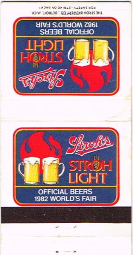 Stroh Light Beer