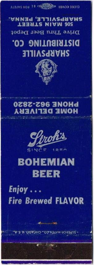 Stroh's Bohemian Beer