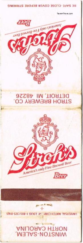 Stroh's Bohemian Beer