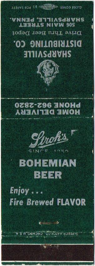 Stroh's Bohemian Beer Dupe