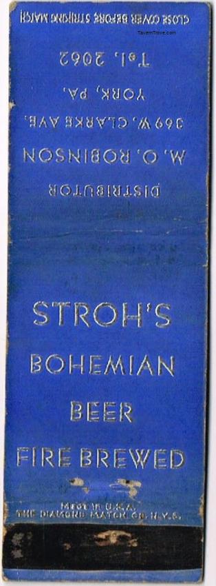 Stroh's Bohemian Beer Dupe