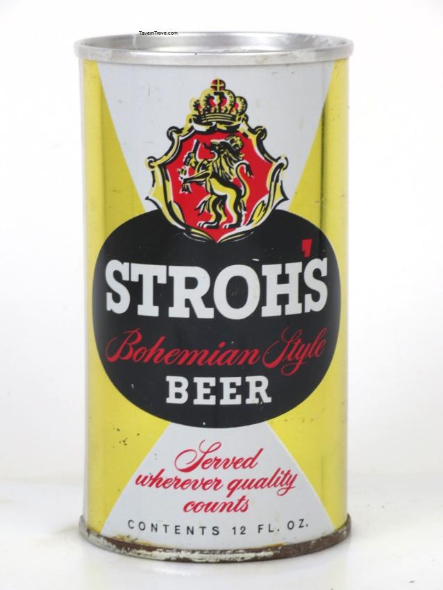 Stroh's Bohemian Style Beer