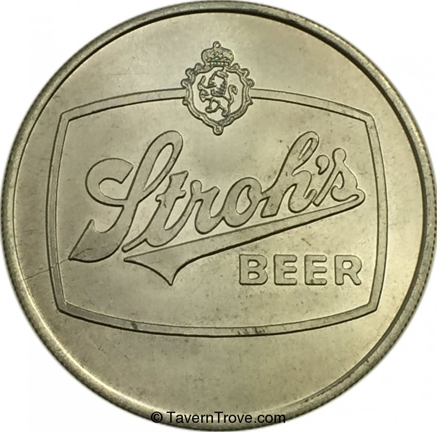 Stroh's Beer Doubloon Token